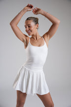 Women's Court Skirt - White