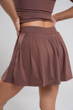 Women's Court Skirt - Brown