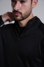 Men's Quarter Zip - Black