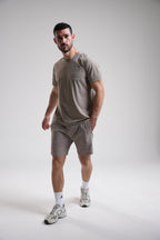 Men's Performance Tee - Beige
